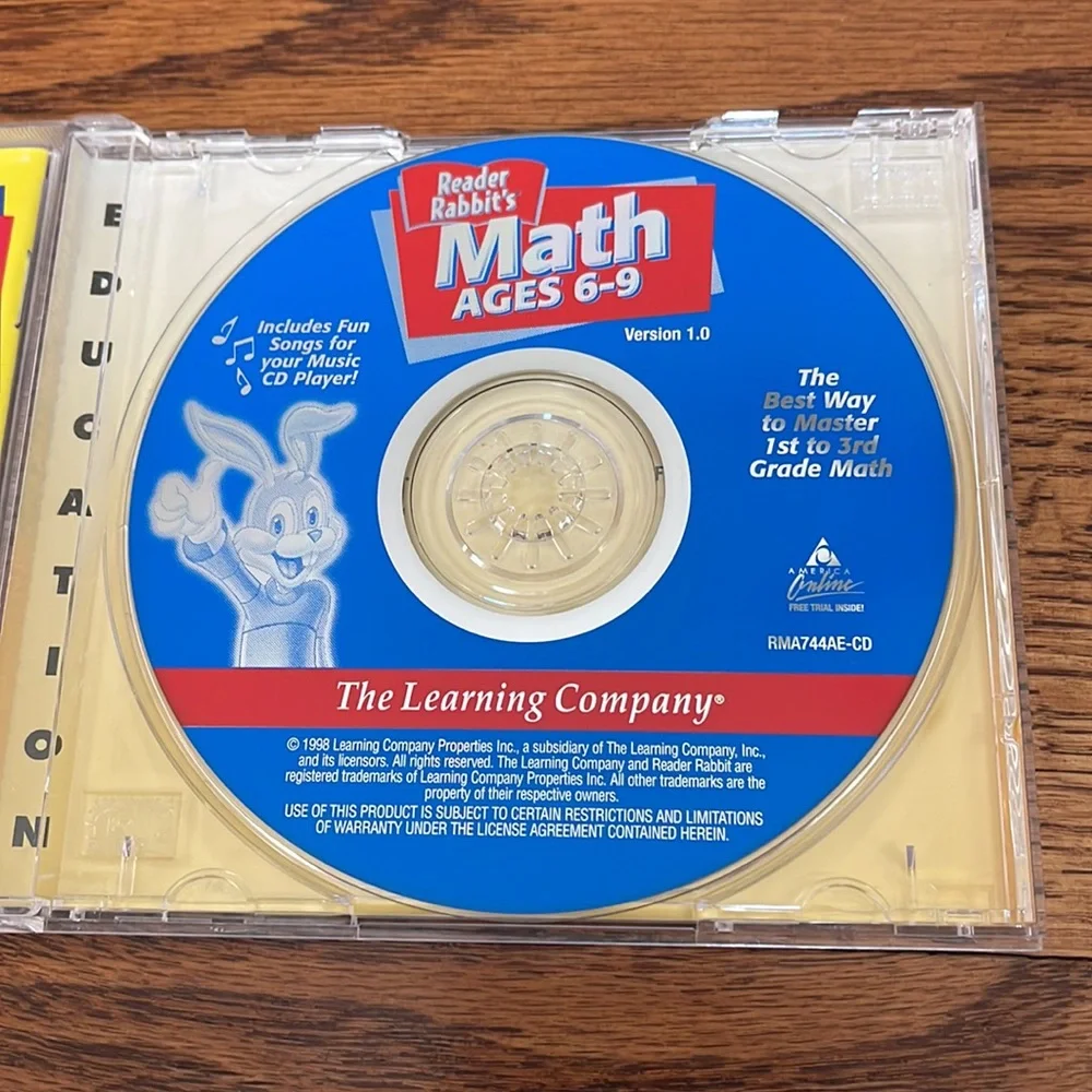 Reader Rabbit’s Math Adventure Ages 6-9 (jewel case)